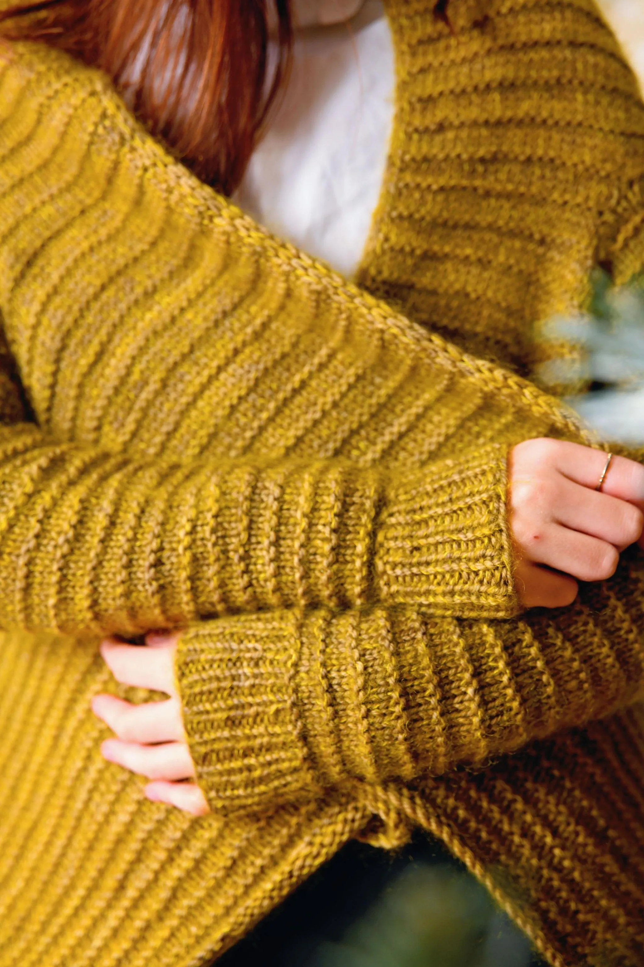 Silva asymmetrical cardigan | Knitting pattern