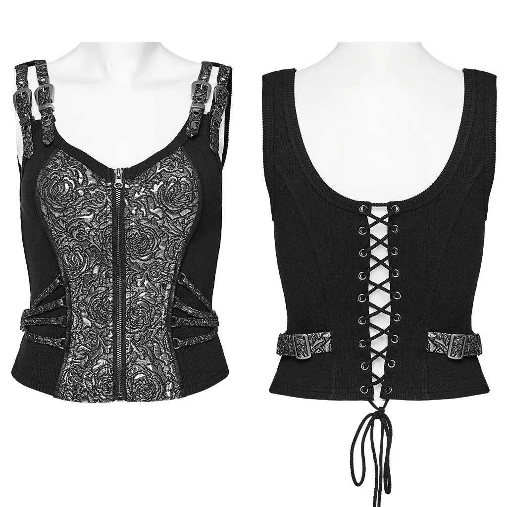 Steampunk Jacquard Vest