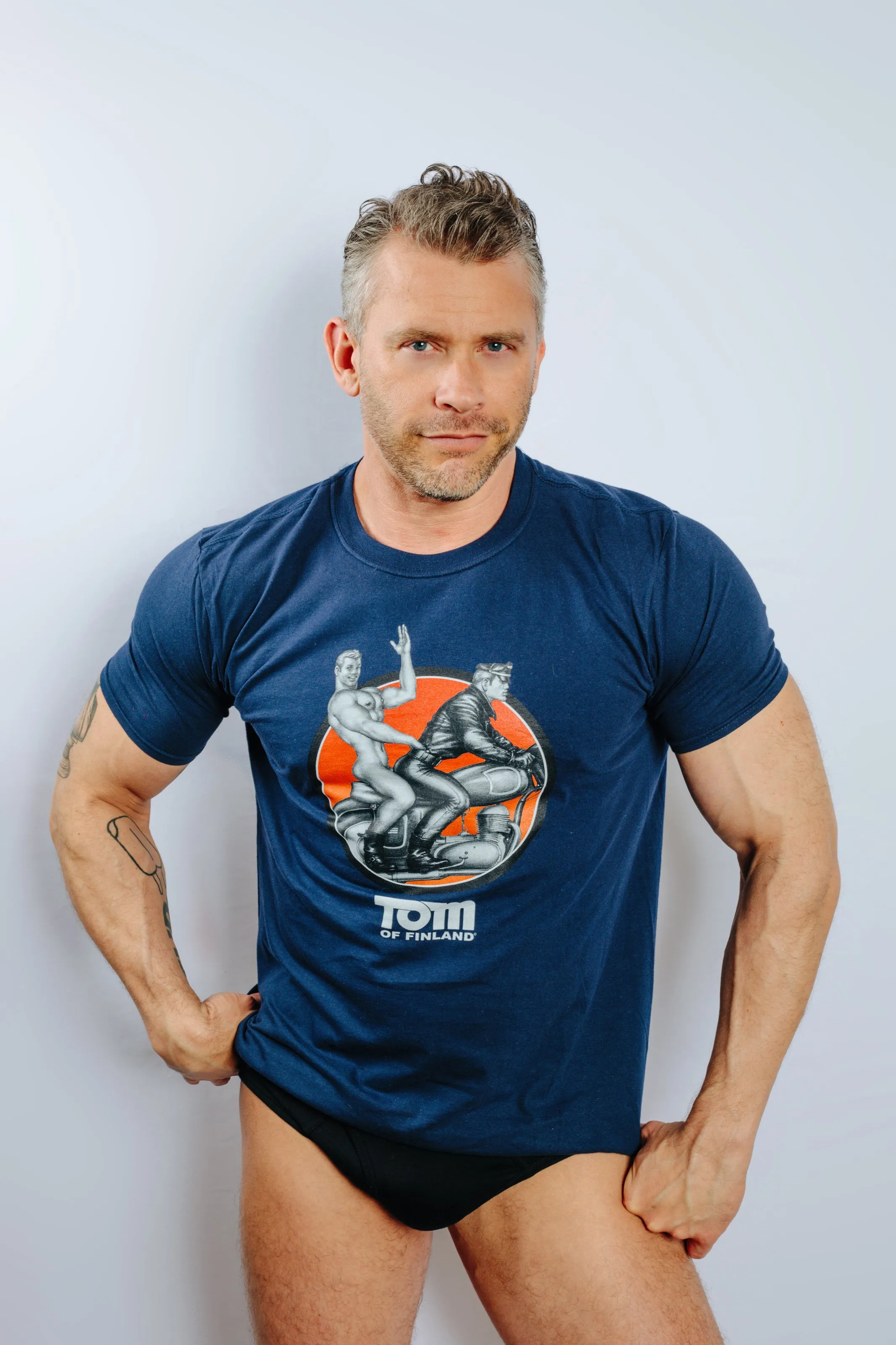 Tom of Finland Easy Rider Tee by Peachy Kings