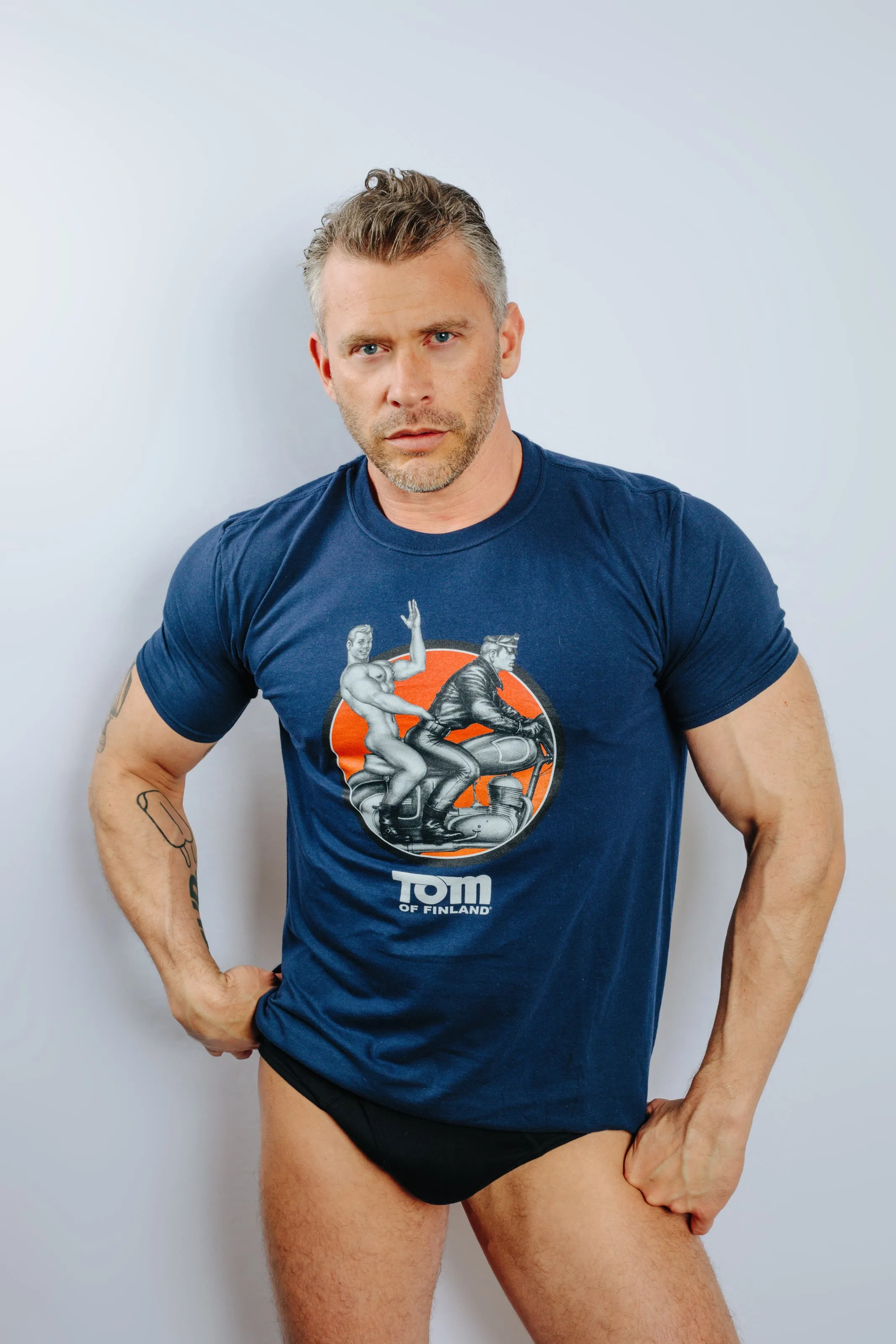 Tom of Finland Easy Rider Tee by Peachy Kings