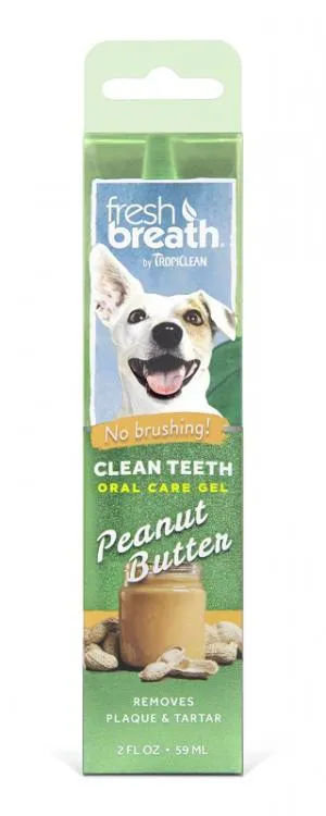 Tropiclean Oral Care Gel Peanut Butter 59ml