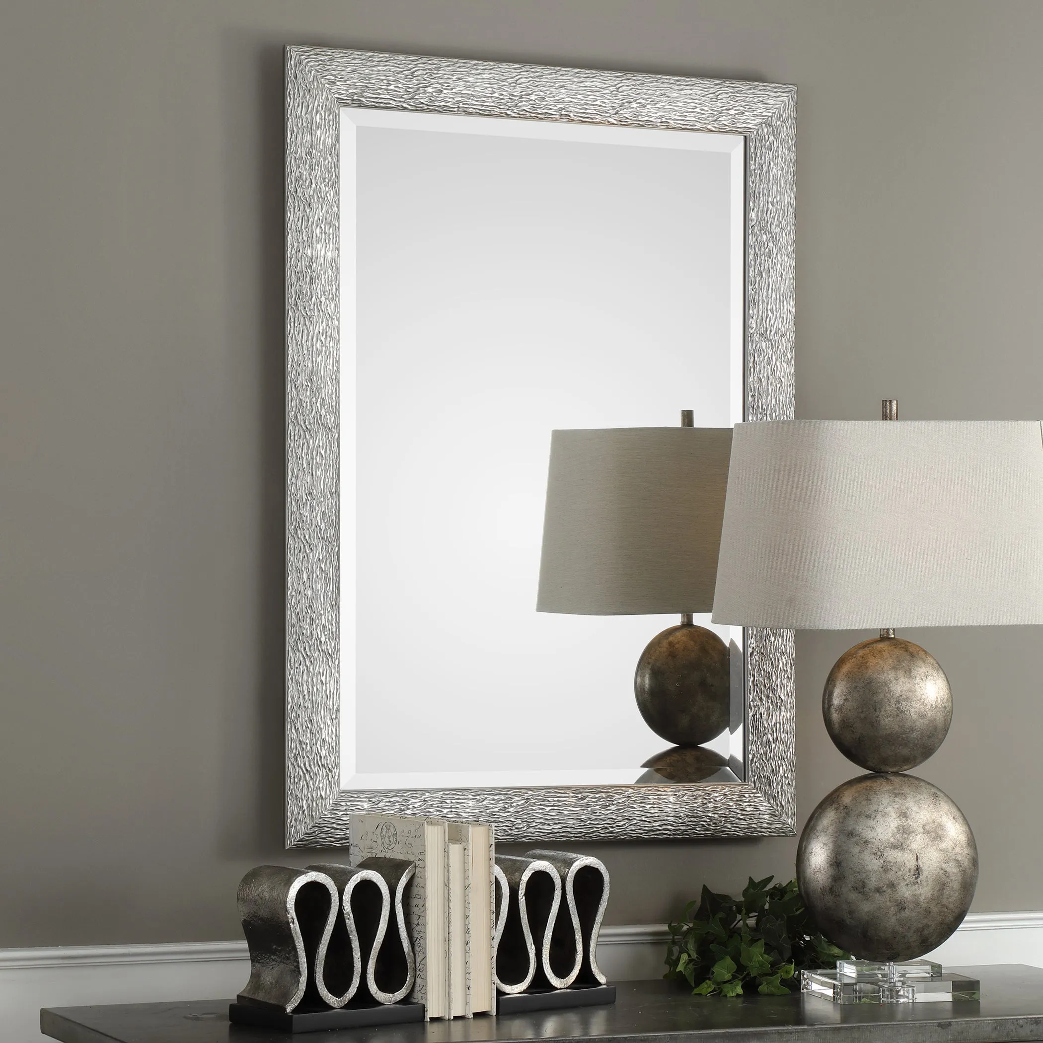 Uttermost Mossley Metallic Silver Mirror