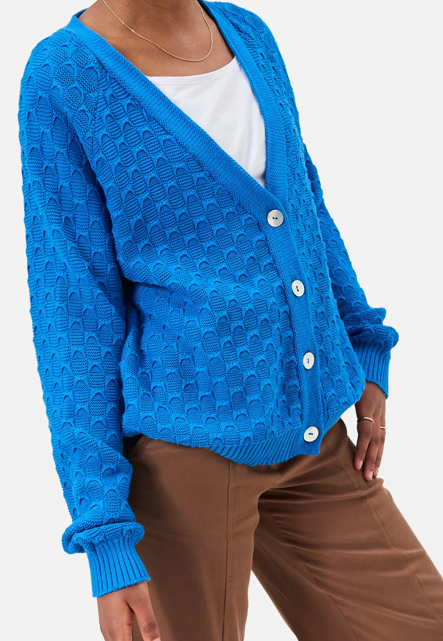 UVR Berlin FE cardigan Valliina 241 blue