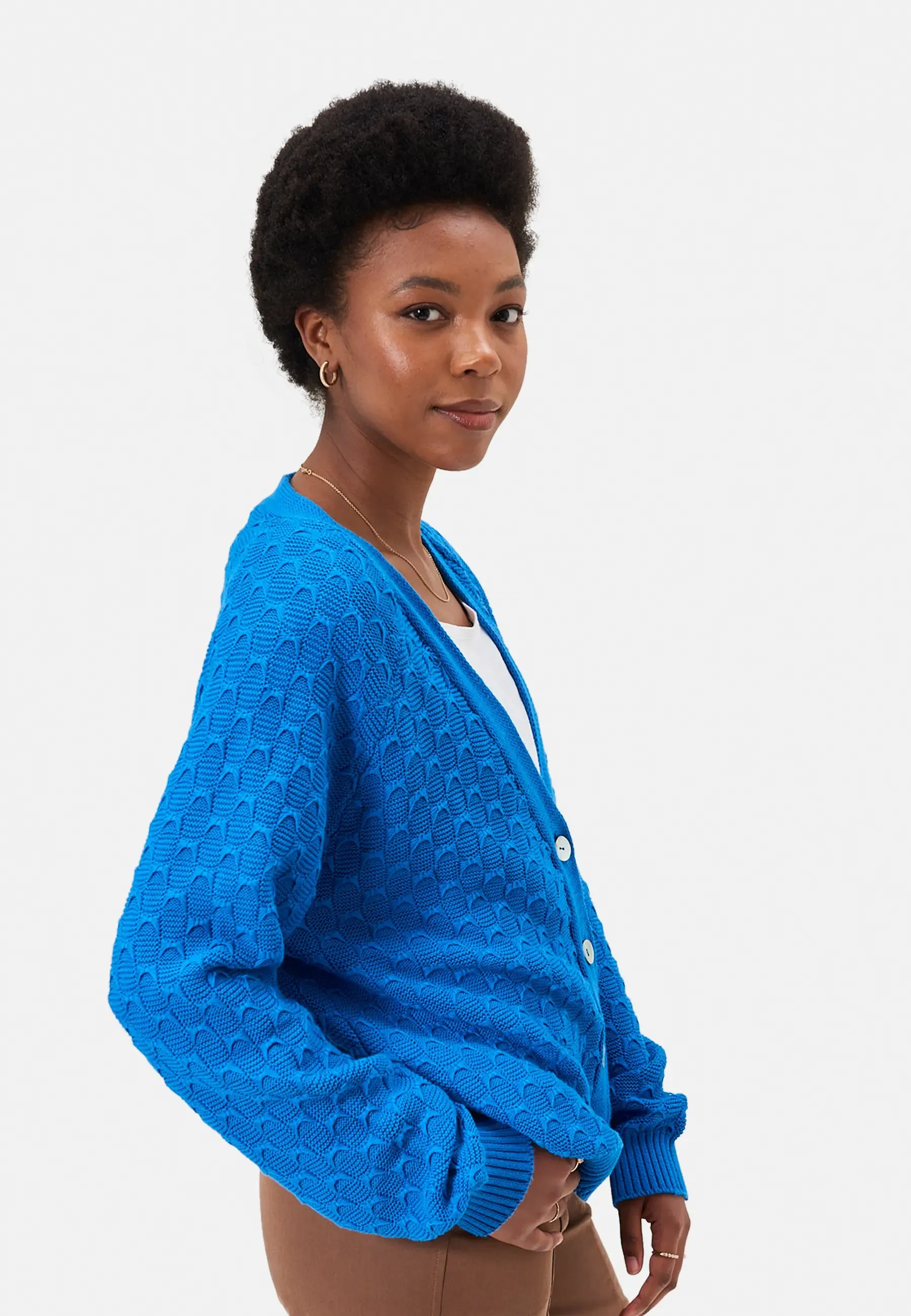 UVR Berlin FE cardigan Valliina 241 blue