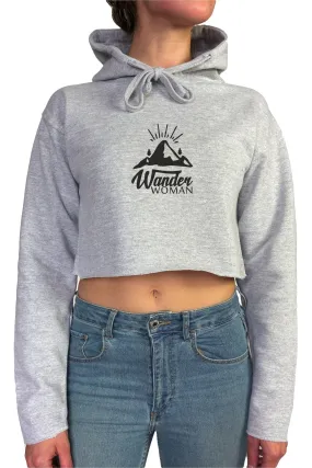 WANDER WOMAN || Organic Cotton || Crop Hoodie