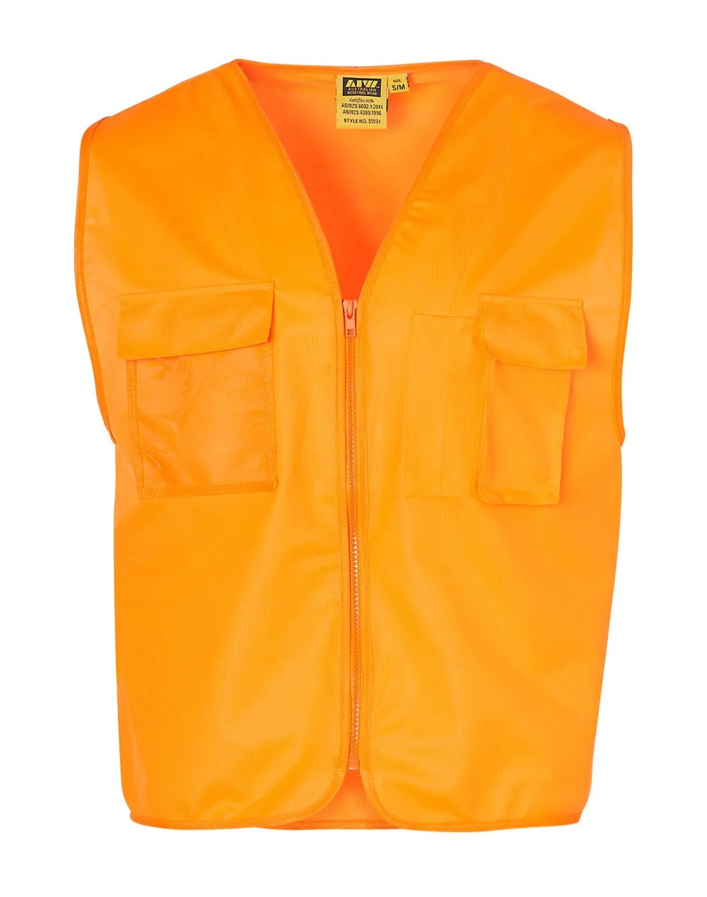 Winning Spirit High Visibility Safety Vest With ID Pocket (SW41)