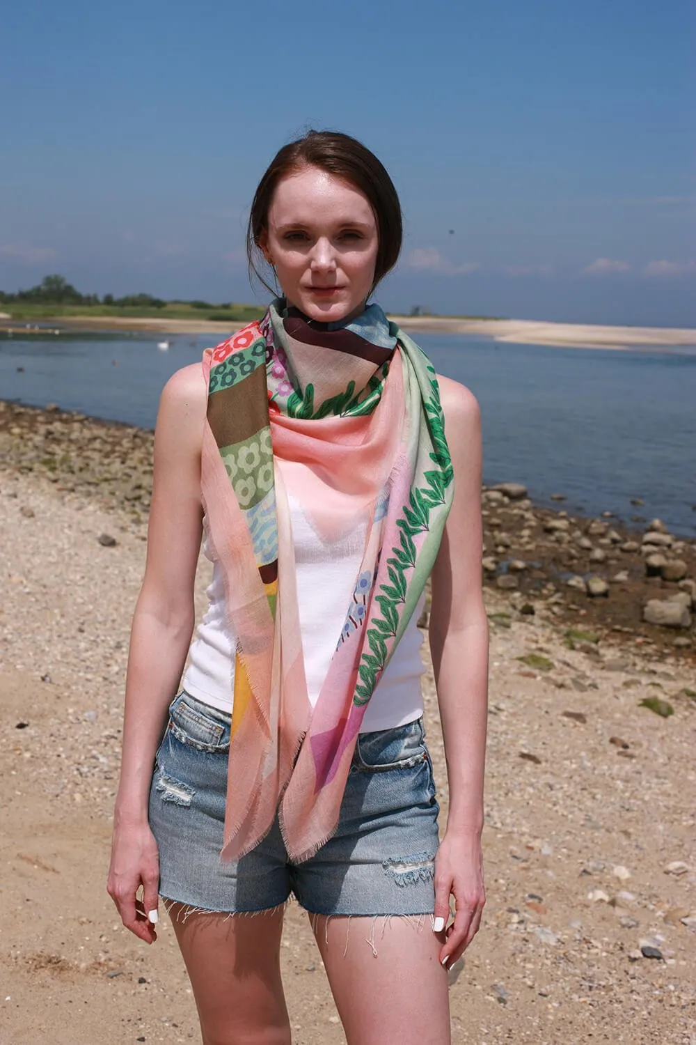 Wool Shawl Of Summer