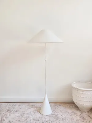 Zealous White Floor Lamp